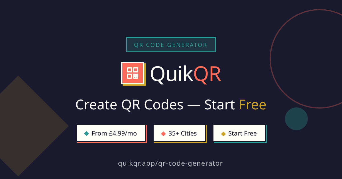 QR Code Generator in Liverpool for Business | QuikQR